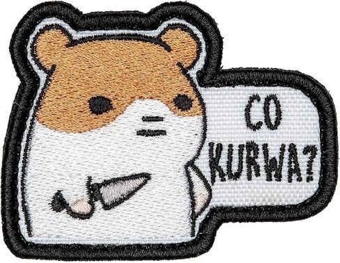Cat Samurai Tactical Funny Morale Patch for Hats, Vests, Jeans, Backpacks, All Clothes, and Gear - Highly Durable and Incredibly Resistant to Fading and Tearing - 2.8 x 2.8 in in Saudi Arabia