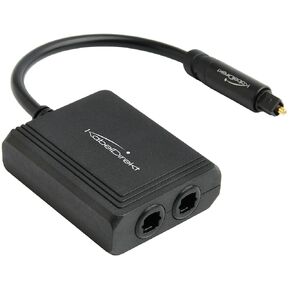 TOSLINK cable, 90° angled with 0 % signal loss – 6ft – fiber optic cable for soundbars (TOSLINK to TOSLINK, optical audio cable, digital S/PDIF, stereos/amplifiers/amps, Xbox One/PS4) – CableDirect in Kuwait