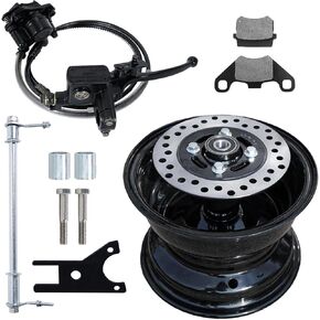 Rear Rim Disc Hydraulic Brake Kit For Coleman CT200U BT200X CT200U-EX BT200X-G BT200X-O CT200U-EXR, Axis M200196cc Hisun 200cc Mini Bike in Saudi Arabia