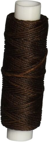 Tandy Leather Waxed Nylon Thread 25 yds. (22.9 m) Black 1227-01 in Saudi Arabia