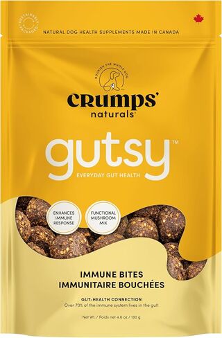 CRUMPS NATURALS Gutsy-Balance Bites 10oz/284g, Dog Treats,Supplements in Kuwait