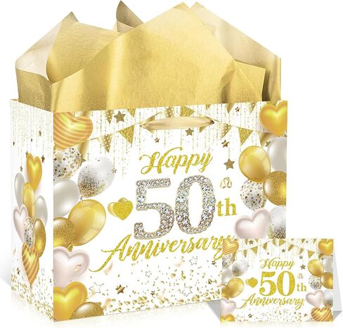 EoBeCy Happy Birthday Gift Bag: Pink Conquette Bow Wrapping Bags With Handles, Tissue Paper and Greeting Card - Large for Girls Women Party Favors Supplies in Kuwait