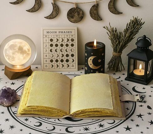 Kir-by Leather Journal - Cute Handmade Leather Notebook For Women & Men 200 Vintage Deckle Edge Paper Notebooks Sketchbook Retro Gifts (7x5 inches) (7x5 inch) in Kuwait