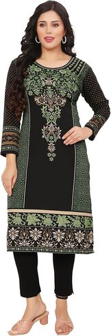 Maple Clothing Long Kurti Women's Indian Tunic Top Kurta in Kuwait