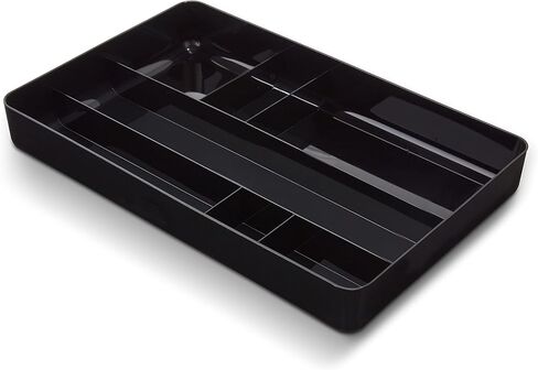 TRU RED Staples 24380805 7-Compartment Plastic Drawer Organizer, Blk in Saudi Arabia