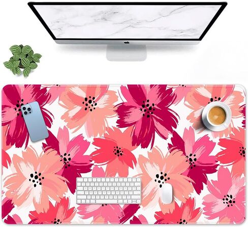 Britimes Large Gaming Mouse Pad Cute Dog Non-Slip Desk Pad Keyboard and Mouse Desk Mat for Gamer, Office & Home, 31.5 x 15.7 in in Saudi Arabia