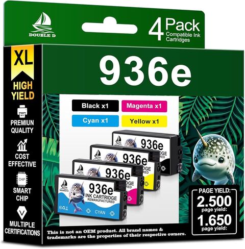 DOUBLE D Compatible LC3013 Black Ink Cartridges Replacement for LC3013 LC3011 Black use with MFC-J491DW MFC-J895DW MFC-J690DW MFC-J497DW Printer (4 Black) in Kuwait