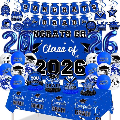 ديكورات التخرج 2025 ، فئة 2025 خلفية ، شعار ، 2025 بالونات رقائق ، مائدة المائدة ، دوامات معلقة ، قرص قرص العسل ، زخارف لوازم الحفلات المقدمة للكلية (أسود أنج الذهب) in Kuwait