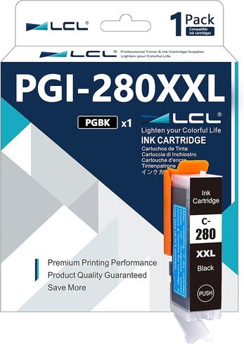 LCL متوافق مع CLI-281 Photo Blue Ink Cartridge Photo Canon CLI-281XL CLI-281XXL 281 PB Work with Canon PIXMA TS8120 TS8220 TS8320 TS9120 TS8100 TS8200 TS8300 (POTURE PHOTULE) in Saudi Arabia