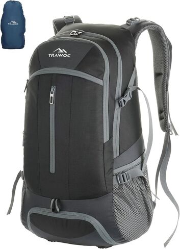 حقائب الظهر المحمول من Falcon 40 L للرجال والنساء ، وعلاج النهار غير الرسمي مع المشي لمسافات طويلة في غلاف المطر ، والرحلات ، وحقيبة السفر in Kuwait