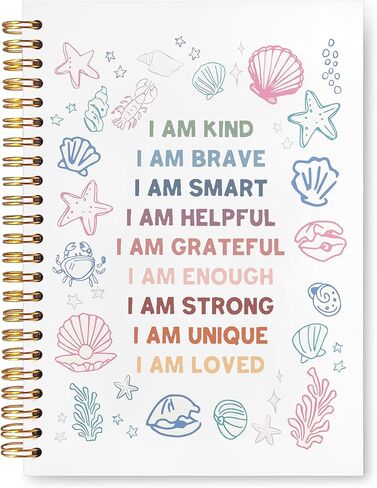 Summer Beach Notebook,Retro Ocean Beach Notebook,Ocean Themed Gifts,Coastal Beach Sunset Hardcover Spiral Journal Notebook 5.5x8.3 Inch in Kuwait