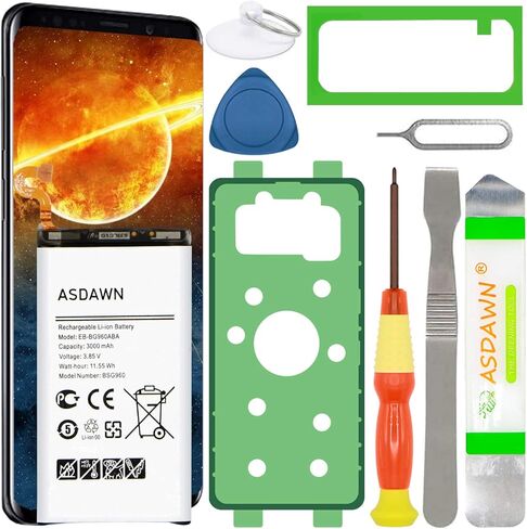 ASDAWN Galaxy S20 Battery Replacement, EB-BG980ABY Battery for Samsung Galaxy S20 5G SM-G980 G980U/U1/A/T/P/V/R4/W/F with Repair Tool Parts + Installation Instruction in Saudi Arabia