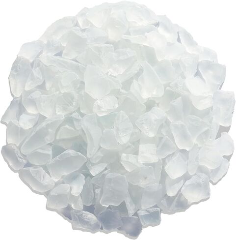 Sea Glass Block - 2.1LB Turquoise Frosted Vase Filler and Aquarium Ornament, DIY Craft Supplies for Art, Beach Weddings, and Home Decor in Saudi Arabia