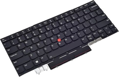 Replacement Keyboard for Lenovo ThinkPad X1 Carbon Gen 7th 2019, ThinkPad X1 Carbon Gen 8th 2020 Laptop, ThinkPad X1 Yoga Gen 4 2019 & X1 Yoga Gen 5 2020 with Backlit US Layout in Kuwait