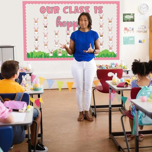 Fuutreo 98 PCS Summer Bee Bulletin Board Classroom Decoration مرحبًا بك في Hive أفضل مكان لقناع Coune Cutouts مع 200 نقطة لاصقة للطباش in Saudi Arabia