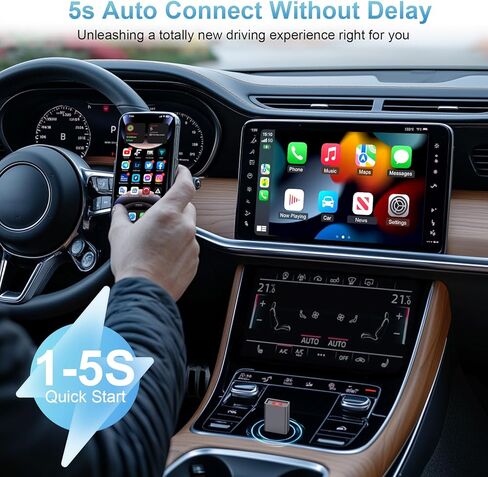 كابل Lightning ملفوف، 3 أقدام، حزمة واحدة [معتمد من MFi] كابل Apple CarPlay للسيارة؛ سلك USB قصير إلى Lightning iPhone لشاحن السيارة؛ متوافق مع آيفون 14/13/12/11، آيباد، إيربودز in Kuwait