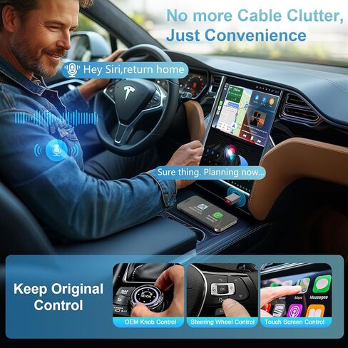 كابل Lightning ملفوف، 3 أقدام، حزمة واحدة [معتمد من MFi] كابل Apple CarPlay للسيارة؛ سلك USB قصير إلى Lightning iPhone لشاحن السيارة؛ متوافق مع آيفون 14/13/12/11، آيباد، إيربودز in Kuwait