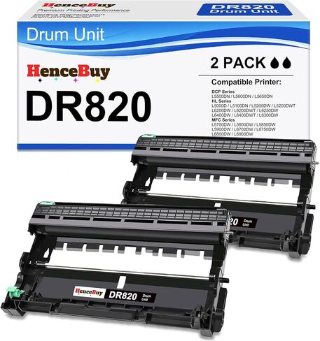 Compatible Drum Unit Replacement for Brother DR 730 Drum Unit Compatible with HL-L2350DW HL-L2395DW HL-L2370DW HL-L2370DWXL MFC-L2750DW MFC-L2710DW DCP-L2550DW Printer 【2 Drum】 in Kuwait
