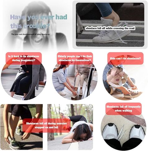 No Tie Shoelace Buckle Magnetic Tieless Lazy Laces Lock Quick Release Clasp fits Casual Shoes Sneakers Boots Canvas in Saudi Arabia