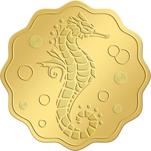 CRASPIRE Rose Leaves Gold Foil Embossed Stickers 2" Valentine's Day Flower Self Adhesive Envelopes Seals Round Labels for Wedding Invitation Graduation Certificates Diplomas Gift Wrapping Decor in Saudi Arabia