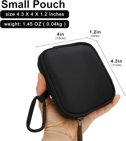 حقيبة تعامل مع الكلب المقاوم للماء ، حقيبة تدريب على الحيوانات الأليفة ذات الحجم الصغير ، حامل حقيبة المشي مع الكارابر ، للسفر الجرو أو الاستخدام في الهواء الطلق ، الأسود in Kuwait