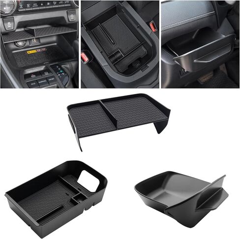 JDMCAR Driver's Drawer Box Compatible with Toyota RAV4 Accessories 2025 2024 2023 2022 2021 2020 2019 Drivers Side Cubby Drawer Organizer Storage Interior Accessories in Kuwait