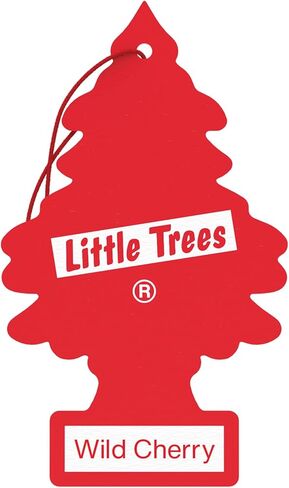 LITTLE TREES Car Air Freshener | Hanging Paper Tree for Home or Car | Leather in Kuwait