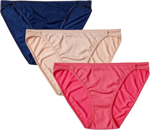 Vanity Fair Women's 3 Pack Illumination String Bikini Panty 18308 in Saudi Arabia