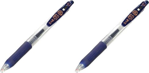 Zebra Sarasa Clip Pen 0.3 mm, Blue/Black (JJH15-FB) in Saudi Arabia
