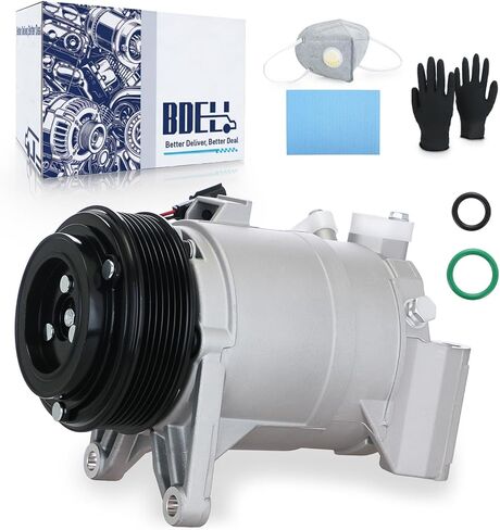 Air Conditioning Compressor Replacement for 3.5L 2009-2014 Nissan Maxima Murano, 2011-2015 Quest, 2013 2014 Pathfinder, AC Compressor 2013 Infiniti JX35, 2014-2015 QX60 CO11319C in Kuwait