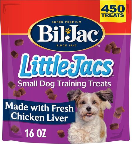 (8 Pack) Bil Jac Little Jacs Small Dog Treat, Liver, 10 Ounces each in Kuwait