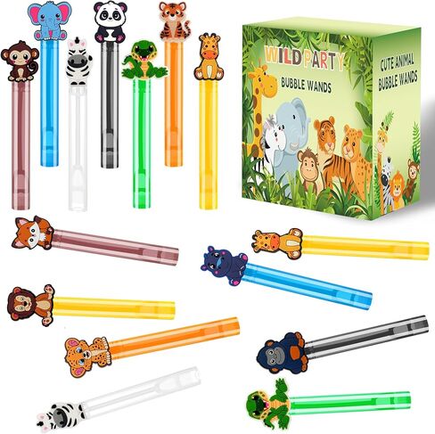 24PCS Glitter Crown Bubble Wands Toys for Kids, Princess Birthday Party Favors Supplies Decorations, Classroom Prizes, Pinata Fillers, Goodie Bag Stuffers Gifts in Kuwait