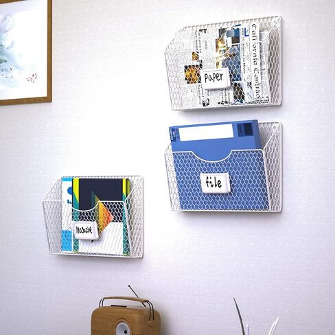 رف المجلات ، حامل المجلات ، 3 جيوب منظم الملفات المعلقة ، رف شبكي ، مجلد ومكتب بريد للجدار ، فتحة العلامات ، الأدب ، الكتالوجات ، البريد ، الرسائل ، المخططات ، الكتيبات المحمولة in Kuwait