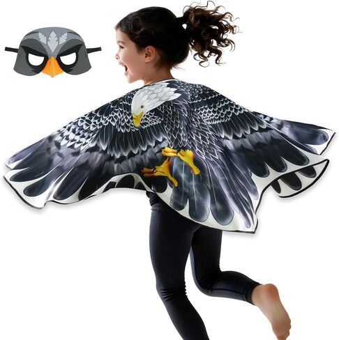 IROLEWIN على الوجهين الأصلع-النيجل الطيور-اللغز من الأطفال للأطفال الصغار تلبيس 3D بيرد قناع الفتيان فتيات غابة الحفلات ألعاب in Kuwait