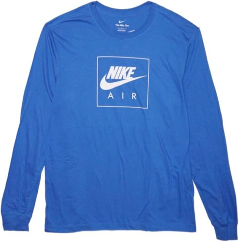Nike Air Men's Large Swoosh Navy Blue XL Long Sleeve in Saudi Arabia
