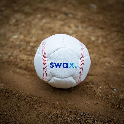 Game Master Swax Training Baseball 2 Pack, White/red in Kuwait