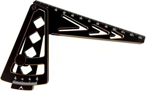 RC Car Camber Gauge Adjustable RC Car Wheel Rim Camber Gauge Height Measuring Ruler for 1/10 1/8 RC Crawler in Kuwait