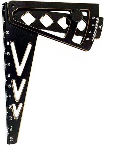 RC Car Camber Gauge Adjustable RC Car Wheel Rim Camber Gauge Height Measuring Ruler for 1/10 1/8 RC Crawler in Kuwait