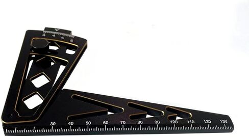 RC Car Camber Gauge Adjustable RC Car Wheel Rim Camber Gauge Height Measuring Ruler for 1/10 1/8 RC Crawler in Kuwait