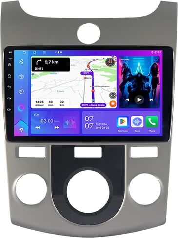 ASURE 9 inch Car Stereo Radio for Kia Forte Cerato 2011-2013 with Auto A/C,4Core 2+32G Android Car in-Dash GPS Navigation Unit with Wireless Carplay,Android Auto,1280x800 Touchscreen Video Player in Saudi Arabia