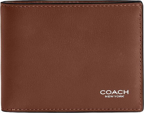 Coach Men's Slim Billfold Wallet with Sketch Print Accessory-Travel, Black Multi in Kuwait