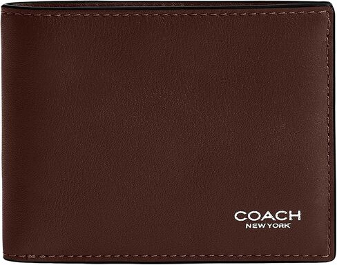 Coach Men's Slim Billfold Wallet with Sketch Print Accessory-Travel, Black Multi in Kuwait