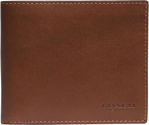 Coach Men's Slim Billfold Wallet with Sketch Print Accessory-Travel, Black Multi in Kuwait