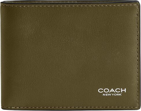 Coach Men's Slim Billfold Wallet with Sketch Print Accessory-Travel, Black Multi in Kuwait