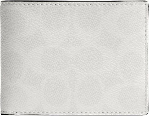 Coach Men's Slim Billfold Wallet with Sketch Print Accessory-Travel, Black Multi in Kuwait