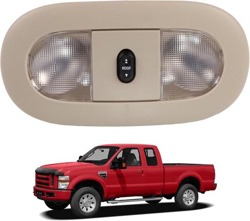 BBM669970B75 Overhead Console w/Dome Map Light & Sunroof Switch for Interior Roof Compatible with 2010-2013 Mazda 3 Ceiling Map Reading Light Accessories Parts Replaces BBM6-69-970B-75 in Saudi Arabia