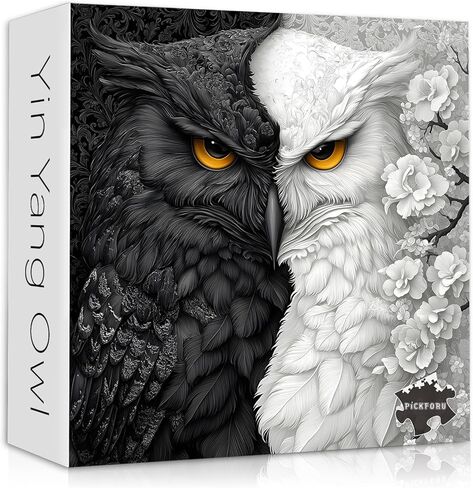 Stained Glass Puzzle Bird Puzzles for Adults 1000 Pieces, Round Bird Tree Jigsaw Puzzle, Impossible Hard Difficult Challenging Puzzles for Adults in Kuwait