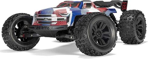 ARRMA RC Truck 1/8 KRATON 4X4 6S BLX BRUSHLESS V6 Speed Truck RTR (Lipo Battery and Charger Not Included) (Blue/Orange), ARA8608V6T1 in Kuwait