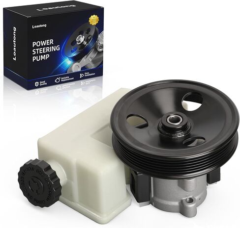 20-64610 Power Steering Pump with Pulley, Compatible With Jeep Liberty 2002-2006 For V6-3.7L Only, Replace # 96-64610 52088710AA 52088710AD 53013493AA 4892371AA 733-75141 in Kuwait