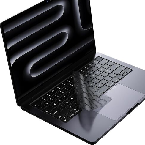 Soonjet Premium Keyboard Cover Protector, Ultra Thin Keyboard Skin for 2023 MacBook Air 15" M2 A2941, MacBook Pro 14"/16" M3/M2/M1 A2918 A2992 A2991 A2779 A2442 A2780 A2485, MacBook Air 13" M2 A2681 in Kuwait